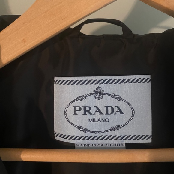 Prada size 42 wind breaker - Picture 2 of 5